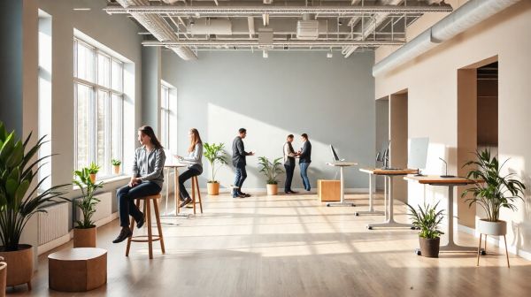 Découvrez 5 bénéfices des bureaux assis-debout pour le bien-être au travail